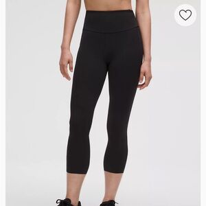 Lululemon Black High-Waisted Leggings with Hole Detail